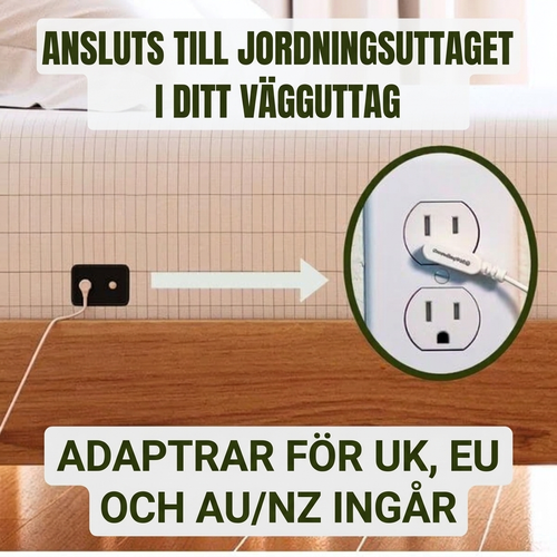 Aerde™ Jordningsdra-på-lakan